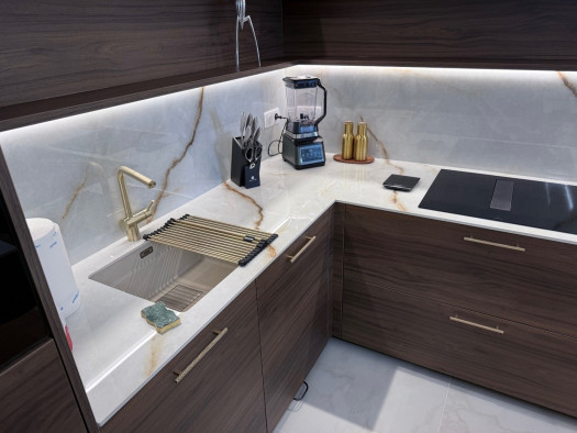 Plan de cuisine ice crystal